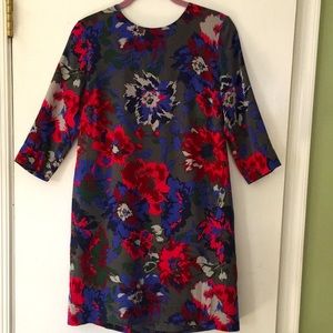 Fossil bouquet shift dress